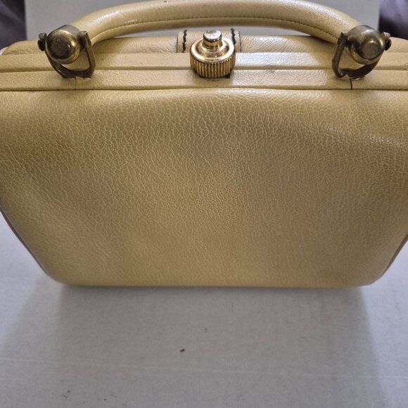 Ronay Clutch Vintage 1950's Genuine Leather Retro Rare Old Money Mob Wife - Picture 8 of 13